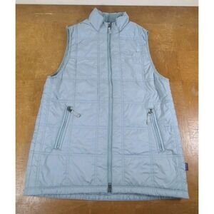 Patagonia Women's Lost Canyon Insulated Oversized Vest Thermal Blue Sz M